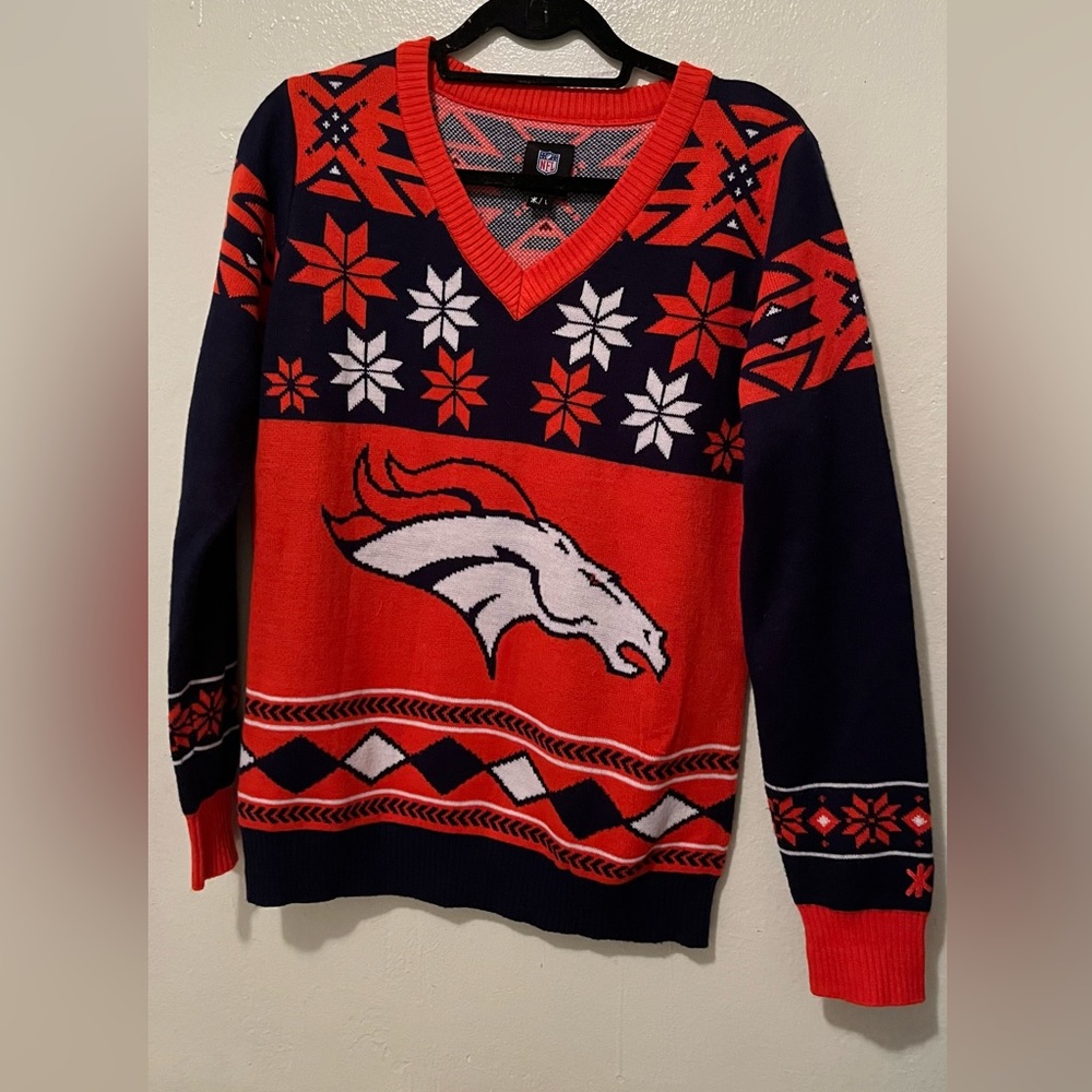Denver Broncos NFL Women’s Ugly Sweater